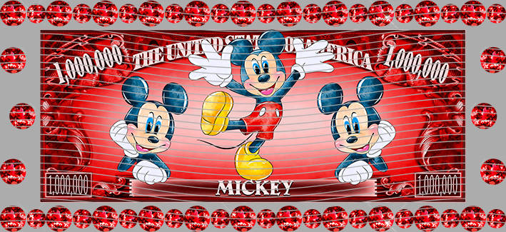 16oz Disney style-D-1845